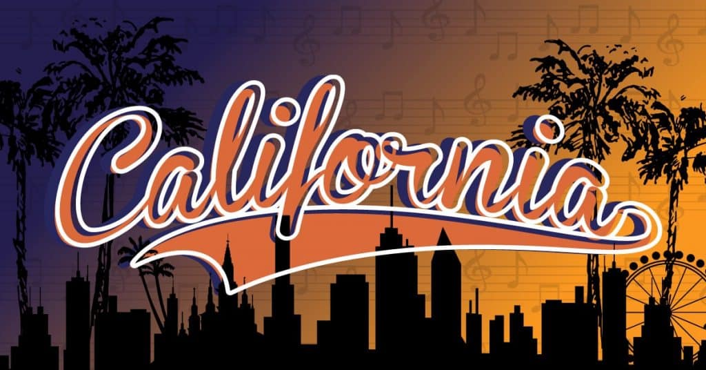 best songs about California playlist feature