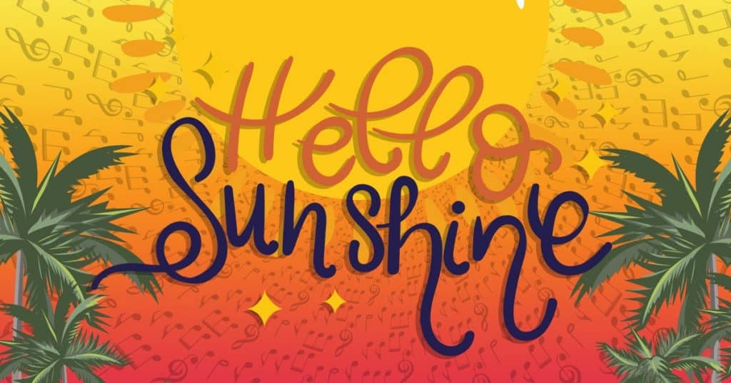 21 Best Songs About The Sun & Sunshine Of All Time - MG