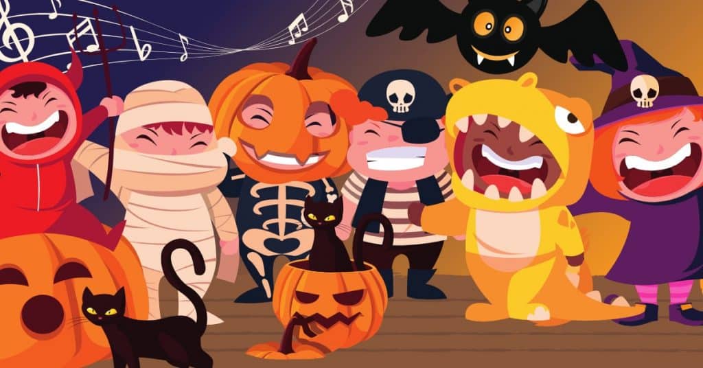 best Halloween songs for kids playlist feature