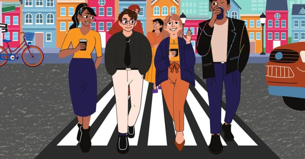 songs about walking playlist feature