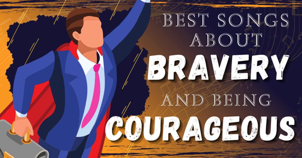 songs about being brave graphic art