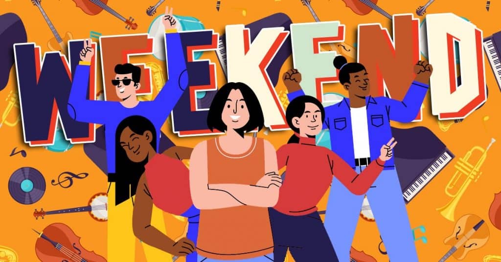 songs about the weekend graphic feature