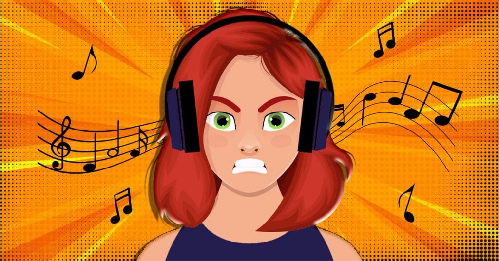 angry songs playlist feature