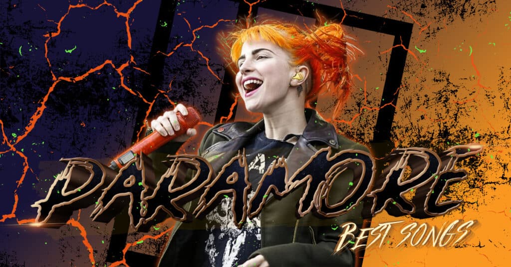 artwork for an article detailing the top Paramore songs of all time.