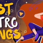 25 Best Intro Songs Of All Time graphic artwork for an article detailing the top intro songs of all time.