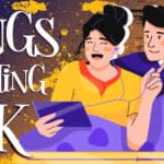 artwork for an article listing songs starting with the letter K.