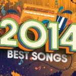 artwork for an article listing the top songs from 2014
