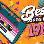 artwork for an article listing the best songs from 1984.