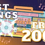 35 Best Songs From 2004 best songs from 2004 text graphic art