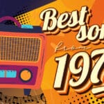 35 Best Songs From 1974 1974 songs text graphic art