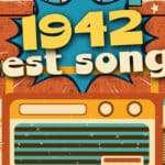artwork for an article detailing the top songs from the year 1942