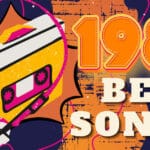best songs from 1983 text graphic art
