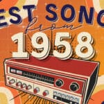 the best songs from 1958 graphic art